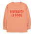 Diversity Is Cool Tee Pink Red
